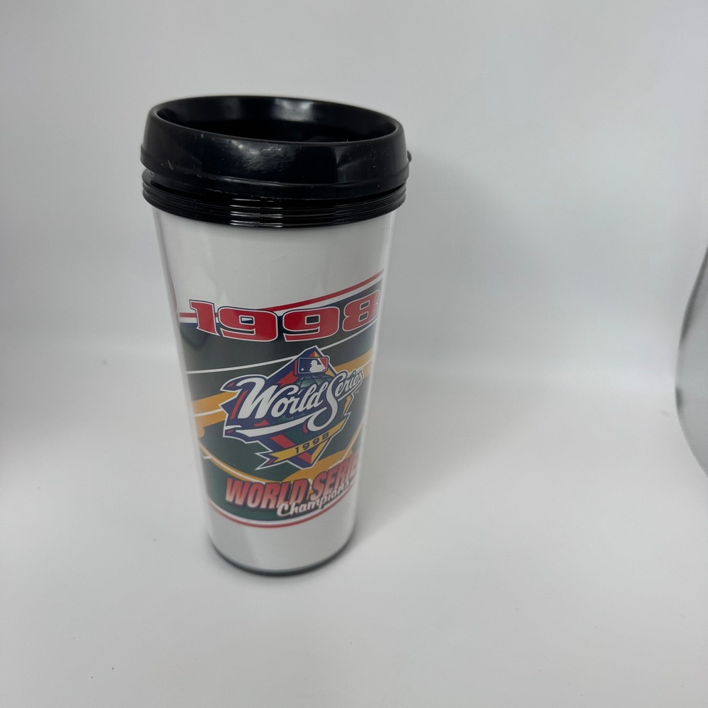 Vintange New York Yankees 1998 World Series Champions Travel Tumbler Cup Lid